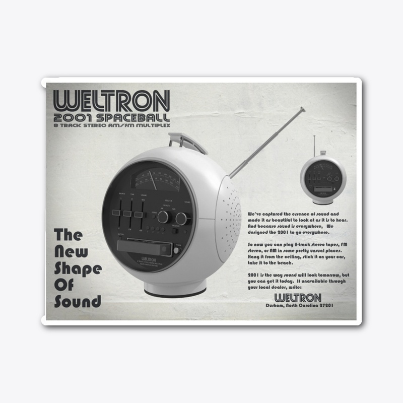 Weltron Space Ball 8-Track