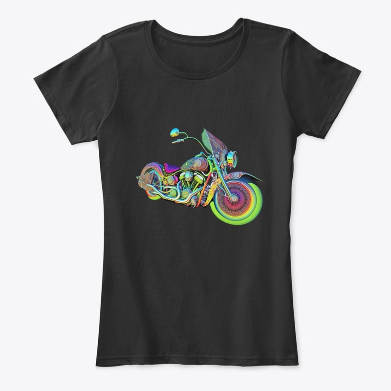 Abstract Biker