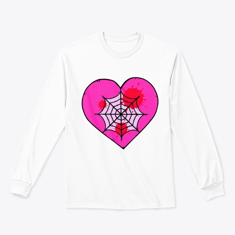 Horror Heart (Hot Pink/Pale Pink)