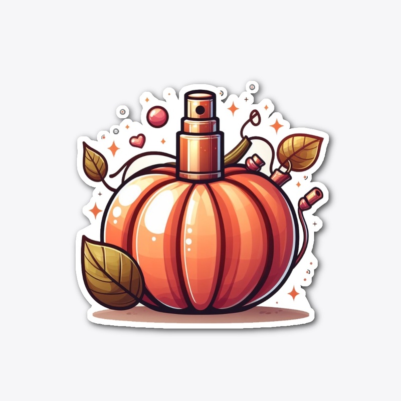 Pumpkin Perfume Bottle Halloween Fall