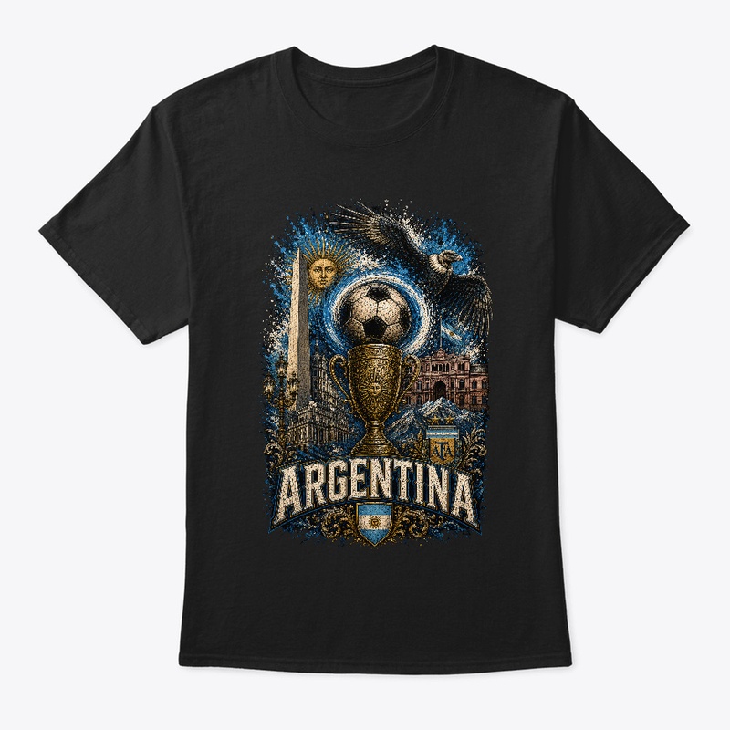 Argentina Champions Graphic T-Shirt