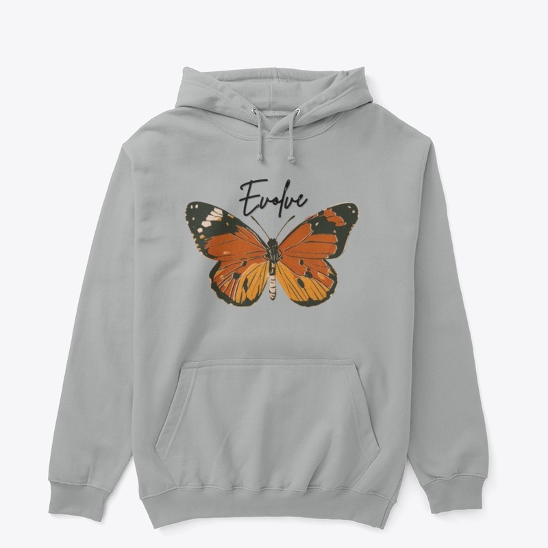 Evolve Butterfly Minimalist Design