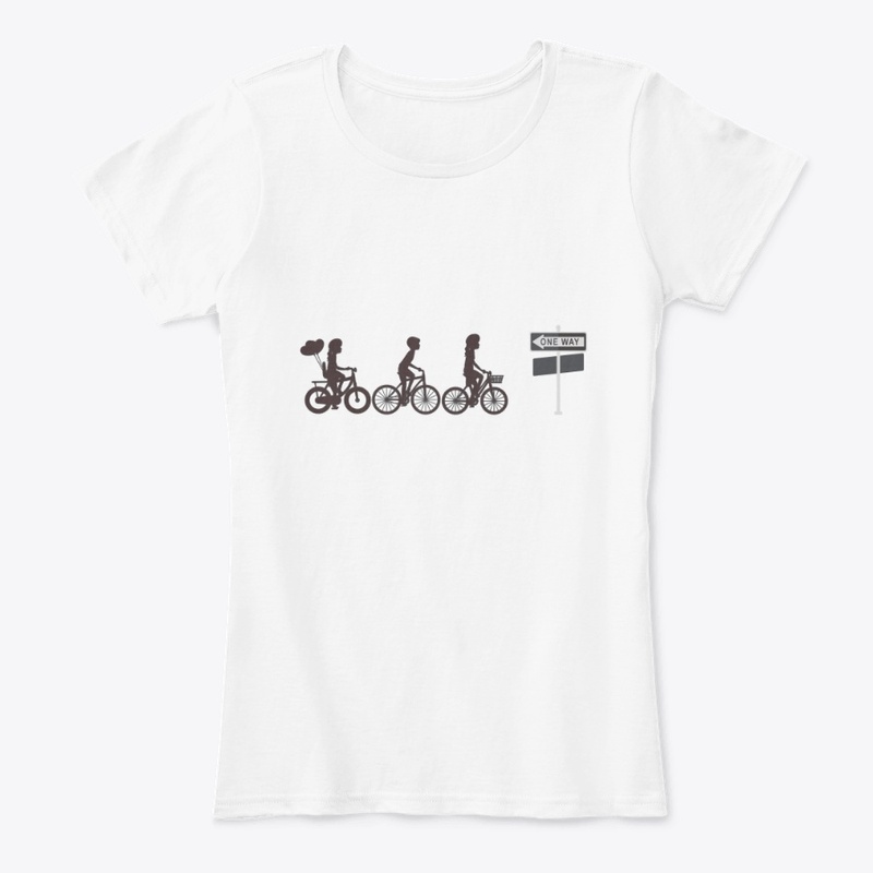 cycling with friends t-shirts