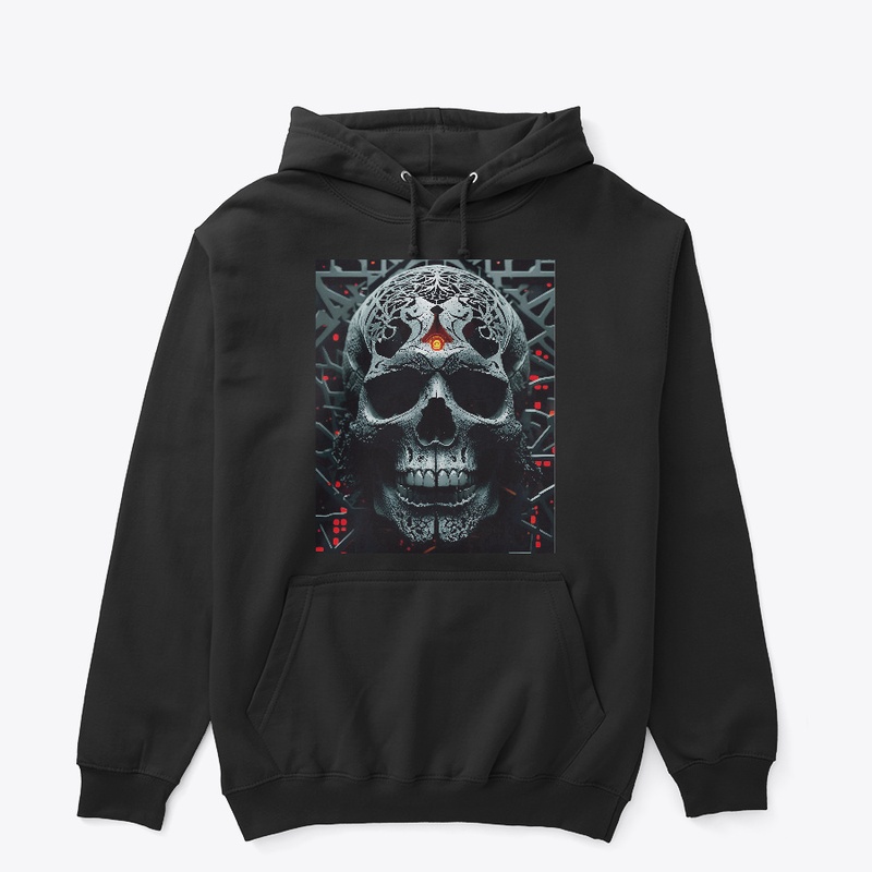 Pineal Filigree Skull NV-440