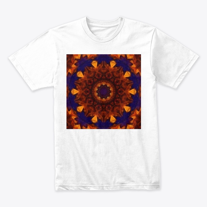 Blue Orange Kaleidoscsope