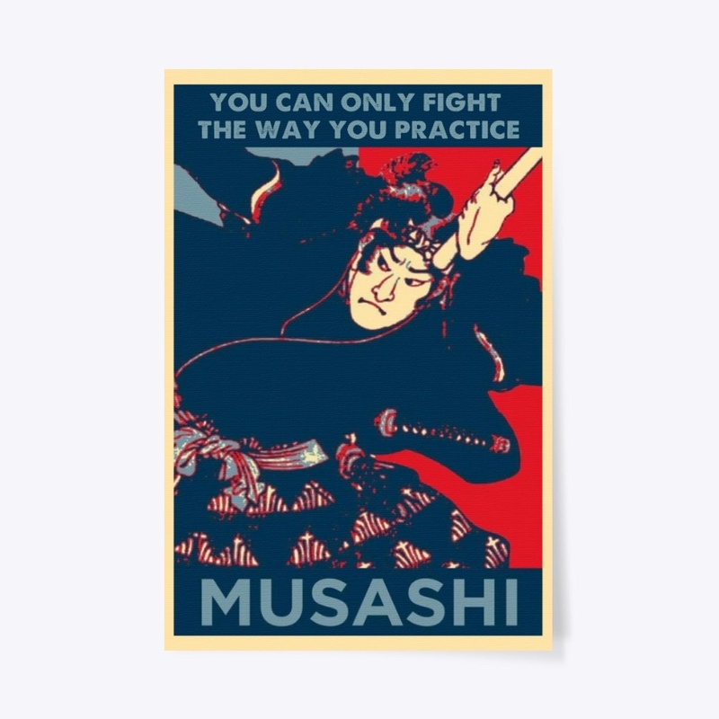 Samurai poster you can only fight