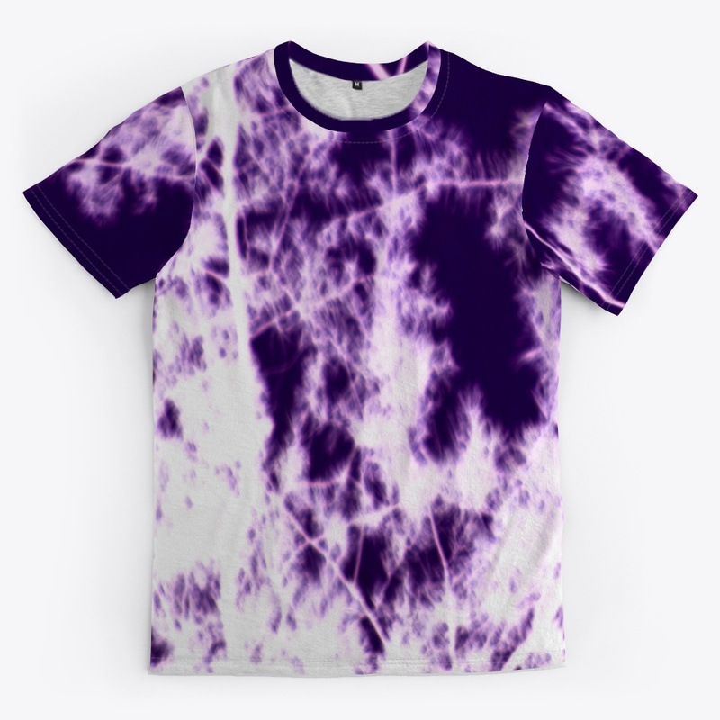 white on purple