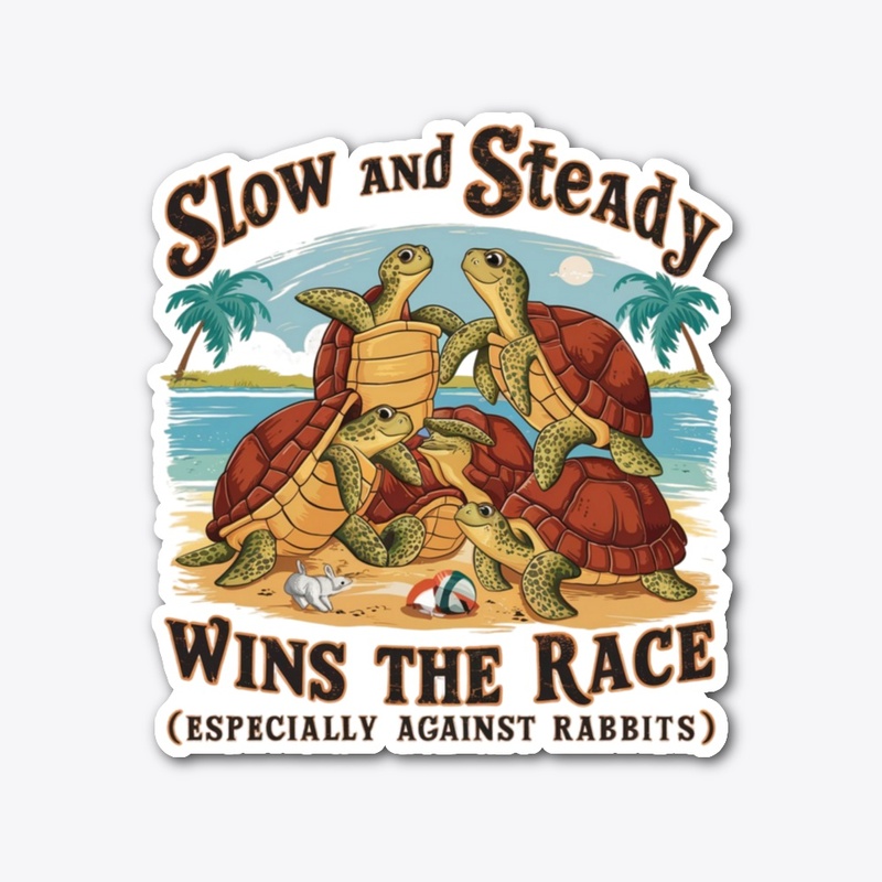 SLOW AND STEADY WINS THE RACE