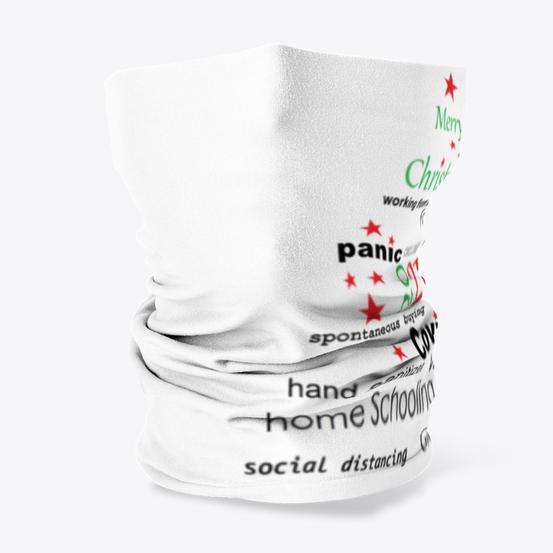 Christmas Neck Gaiter Covid-19 2021