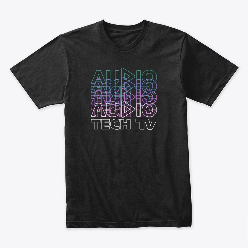Audio Tech TV Retro Stack Design
