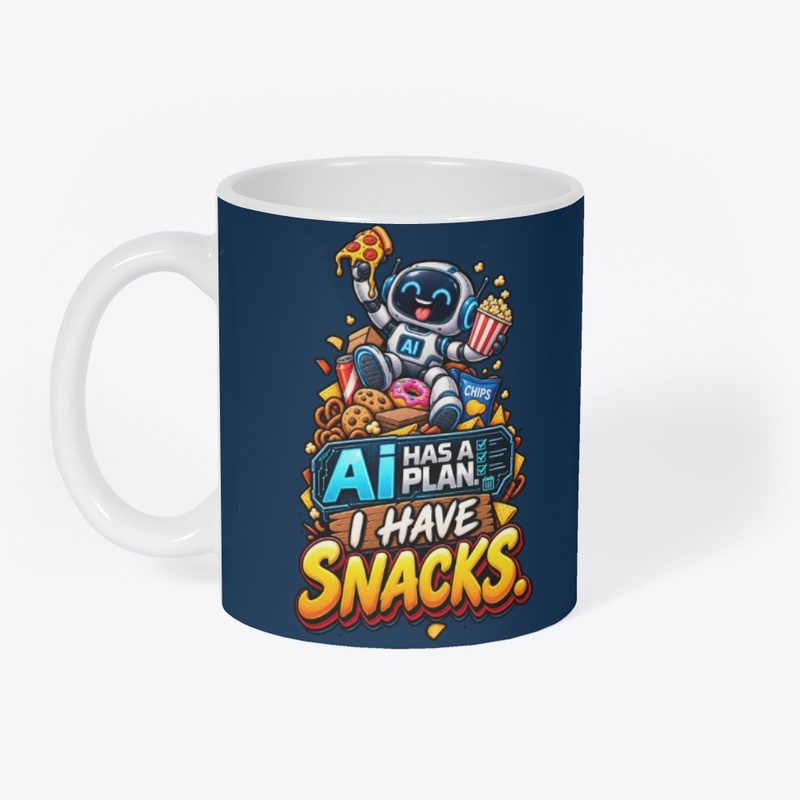 AI Has a Plan, I Have Snacks – Funny AI 