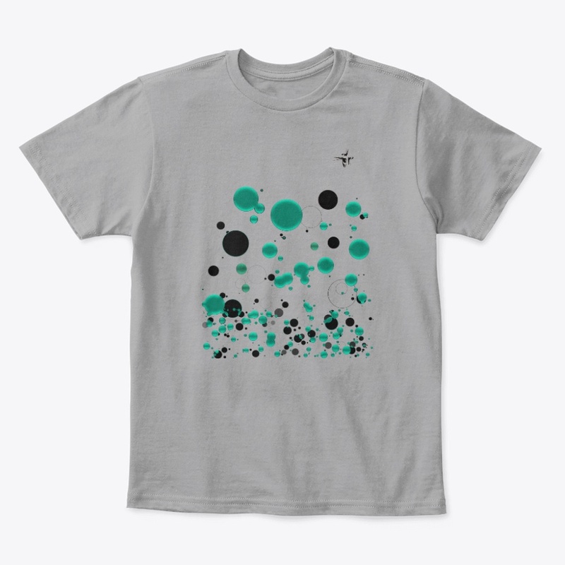 Blue bubbles Kids t-shirtes