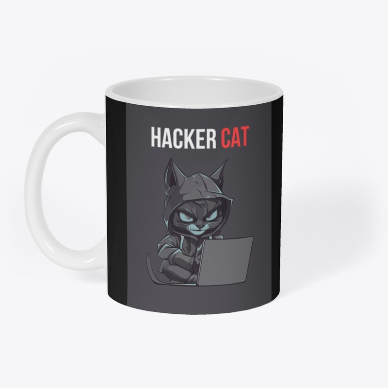 Hacker cat Design