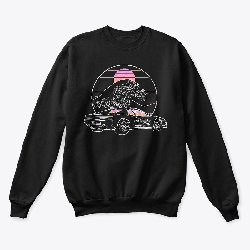 Testarossa Retro Japanese Wave