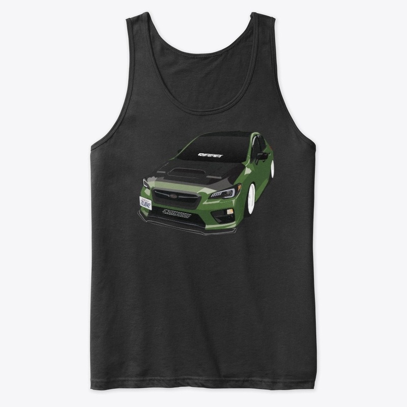 Green 17’ Subie WRX