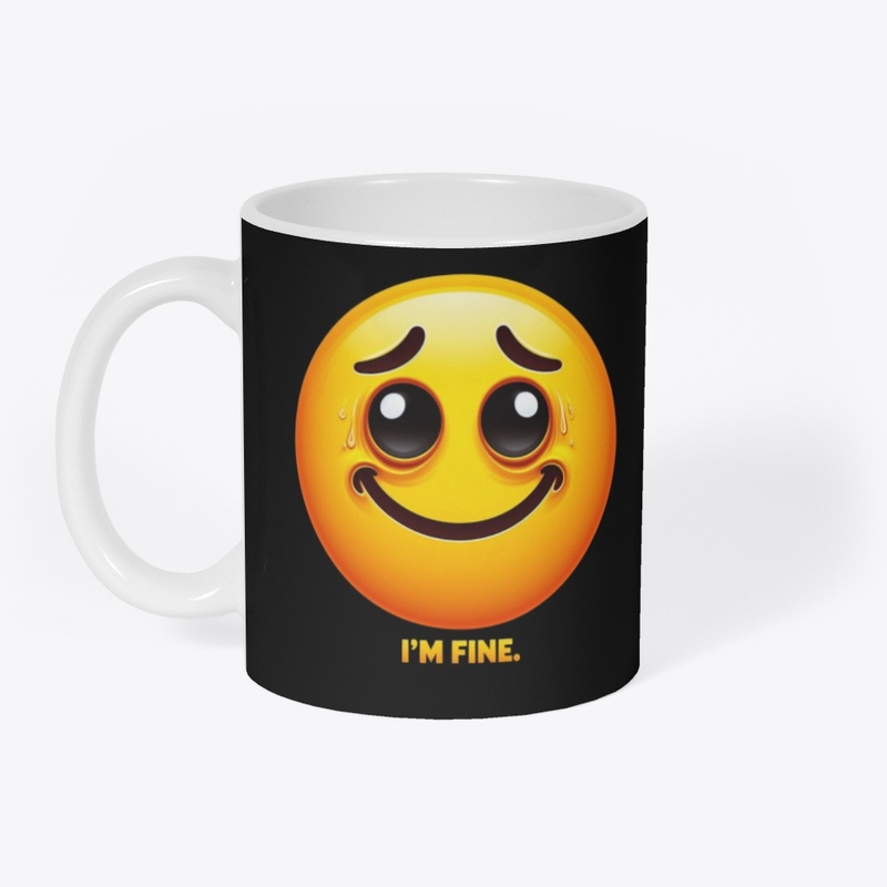 "Ironically Fine" Mug