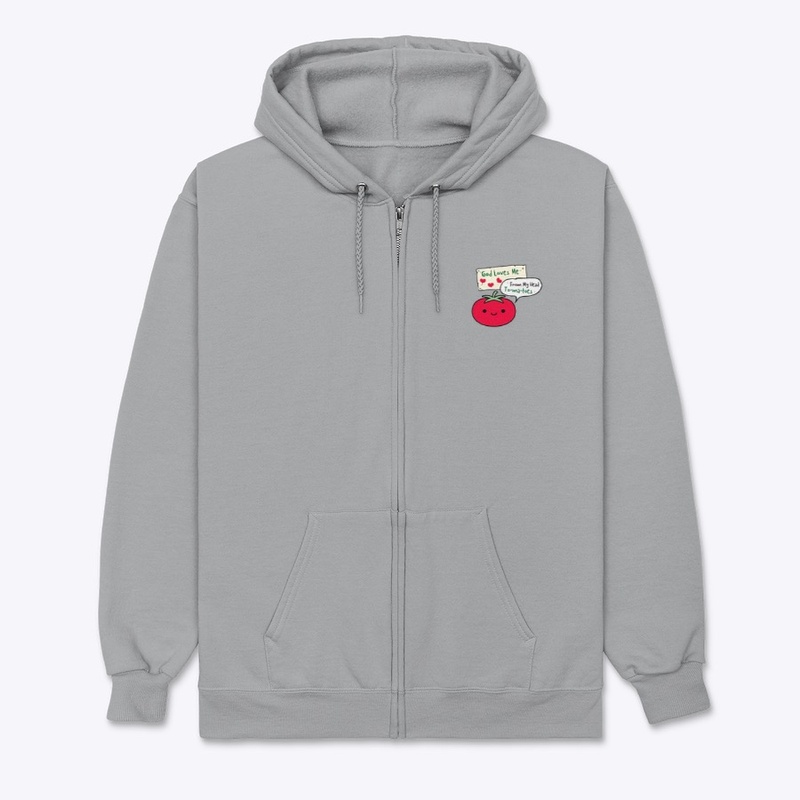 God Loves Me From My Head Tomatoes