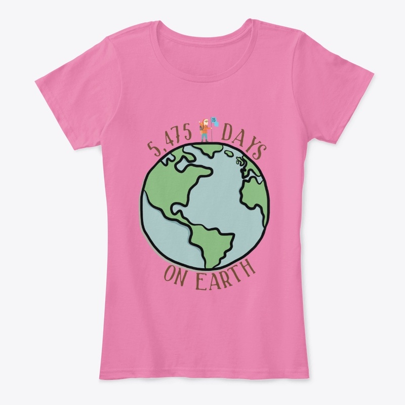 15 Years Old - 5,475 Days on Earth Shirt