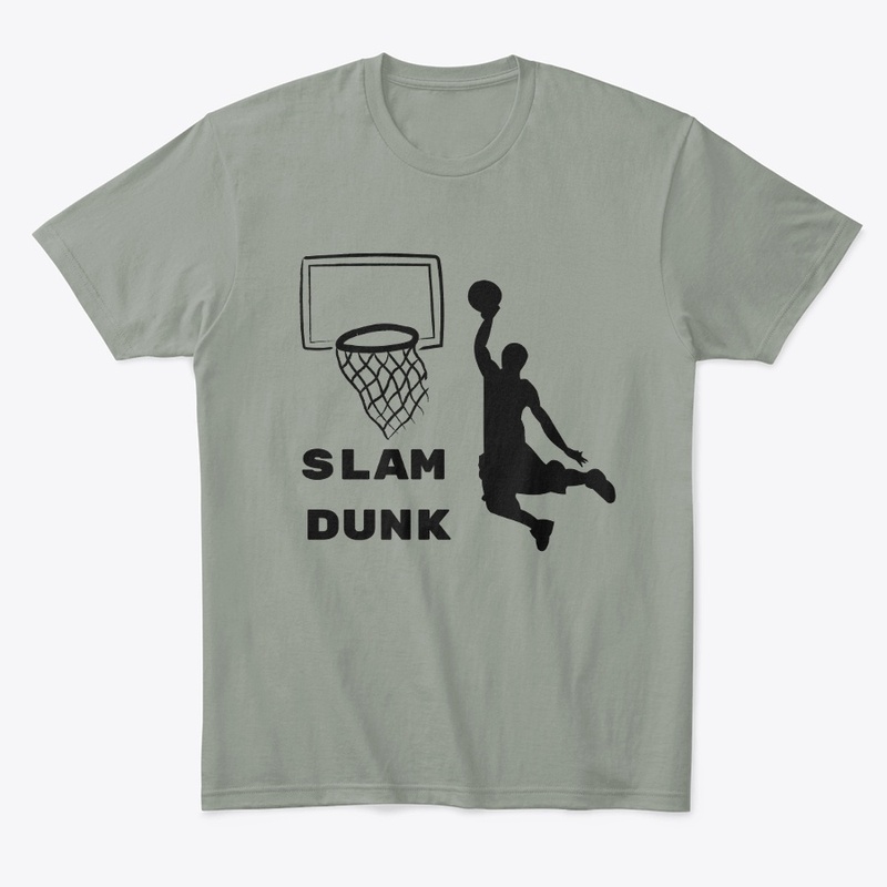 CTee slamdunk style & on back champ word