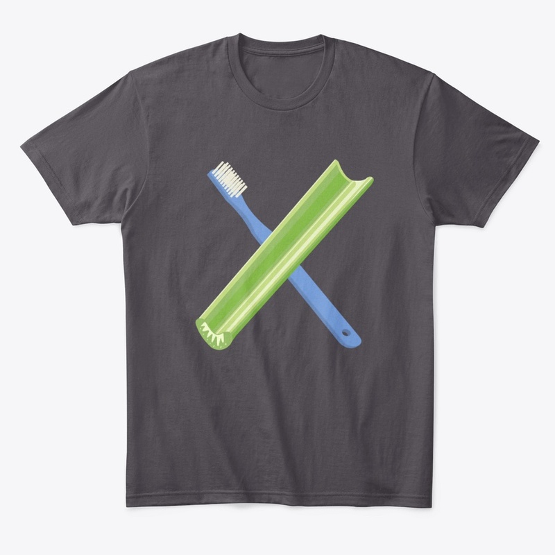 Celery and Toothbrush