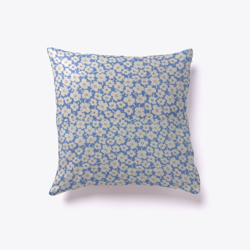 BLUE FLOWER PATTERN