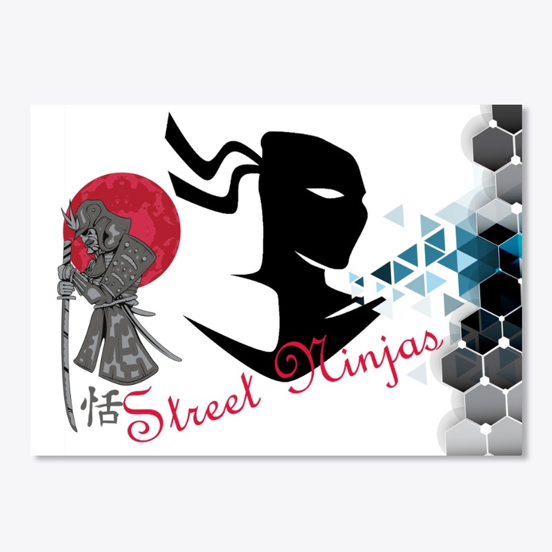 Shinobi Collage Masks and Stickers