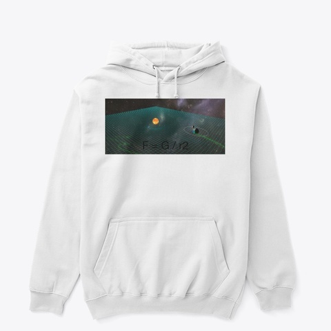 Gravity Wells White T-Shirt Front