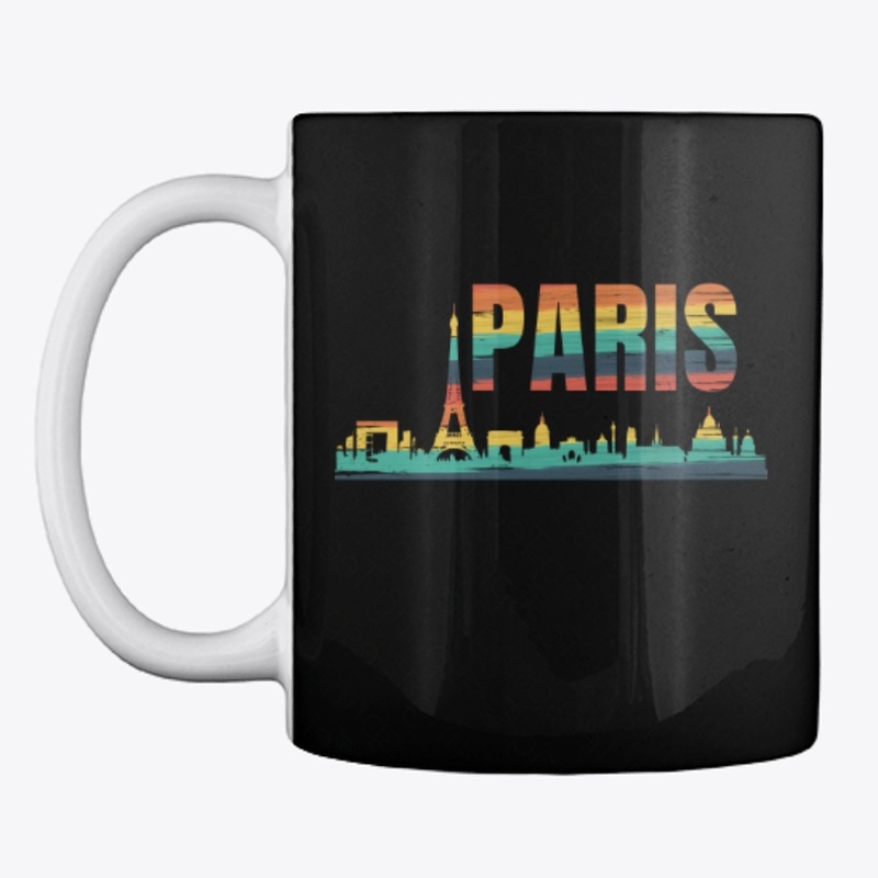 Paris France capital skyline