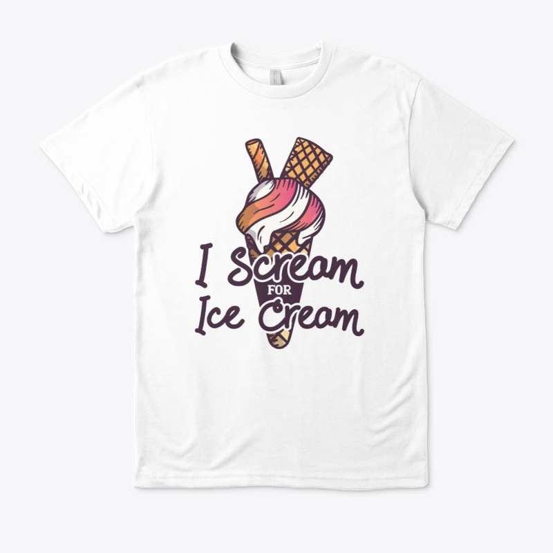 Scream Ice Cream T-Shirt 