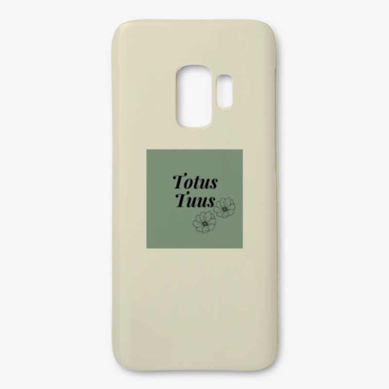 Totus Tuus Flower Phone Case