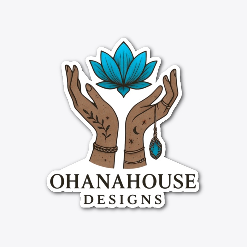 Ohanahouse designs- Bright Blue