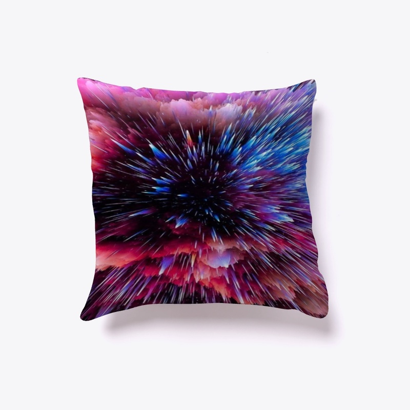 Natural design multiple colour pillow