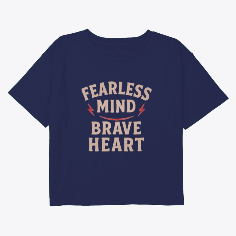  Fearless Mind Brave Heart Hoodie.