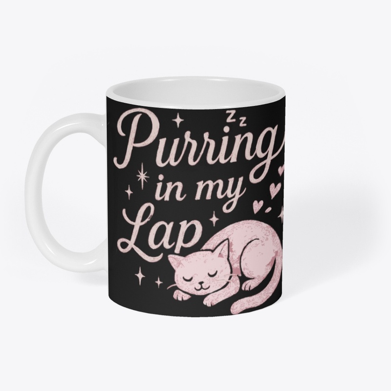 Purring in My Lap Cozy Cat Gift