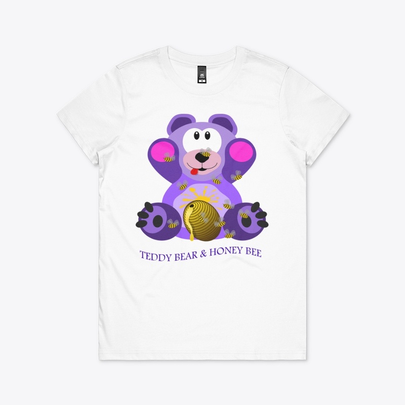TEDDY BEAR & HONEY BEE