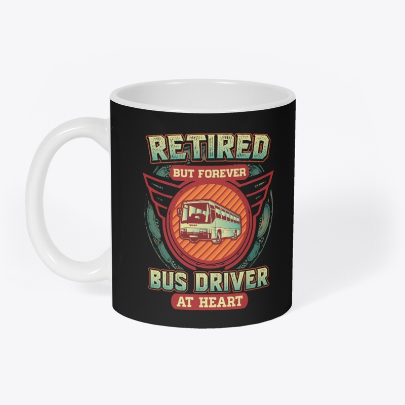 Bus Driver At Heart Hoodie 