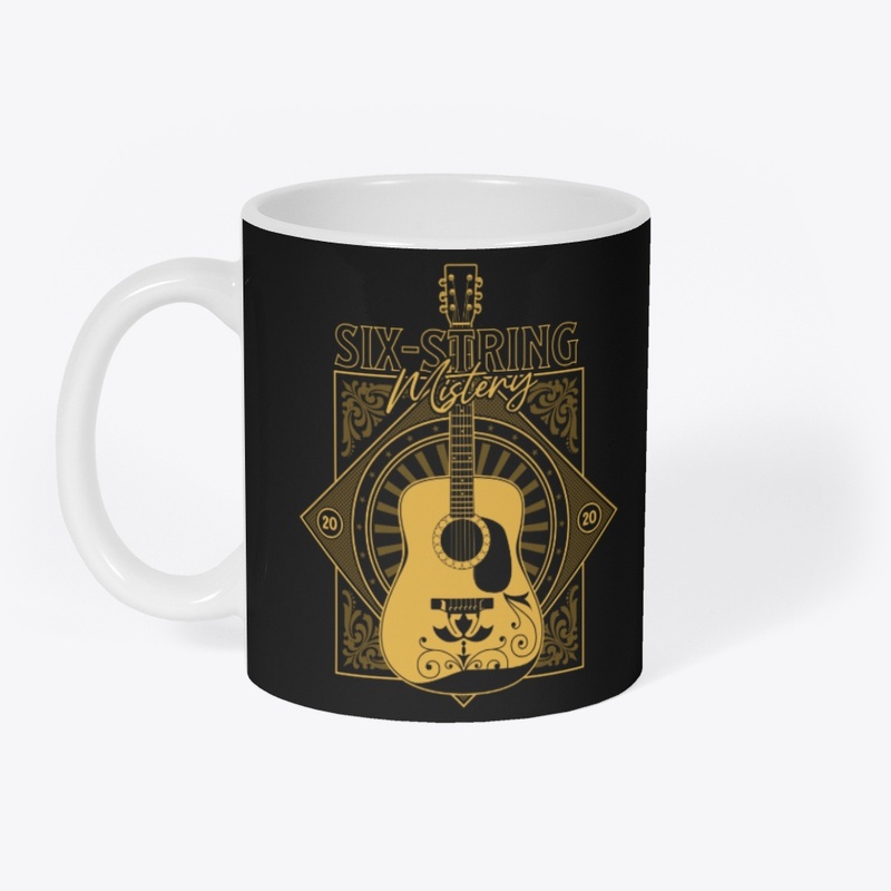 Six String Mystery Guitar Graphic Merch