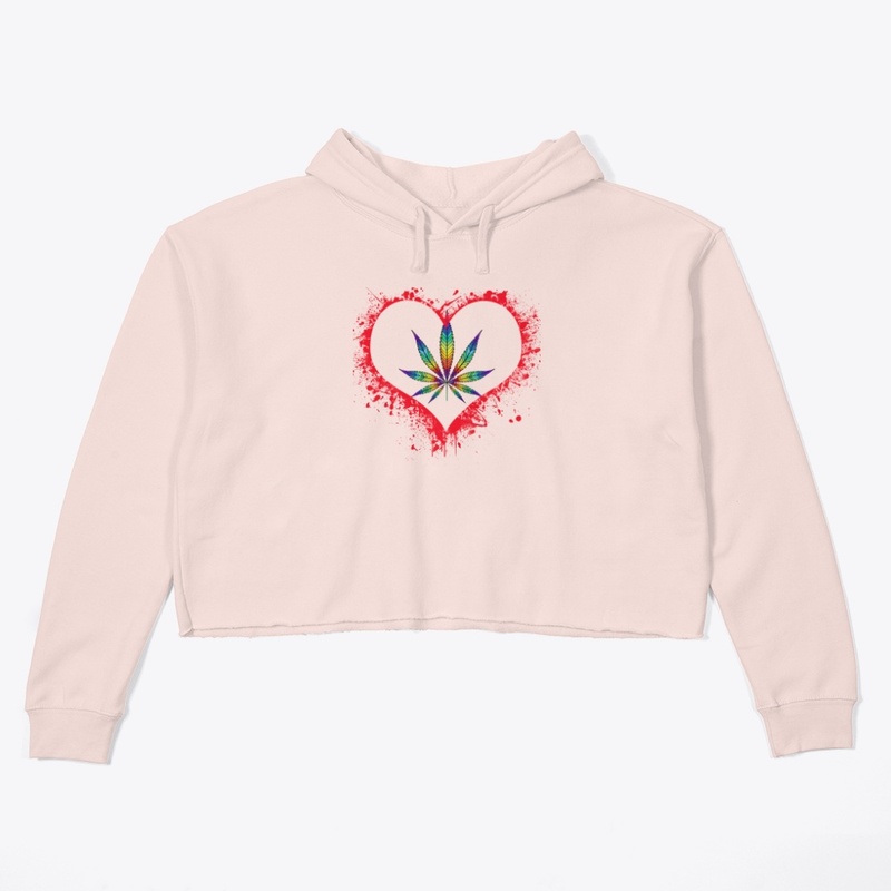 Sweater Womens Love 4 Weed