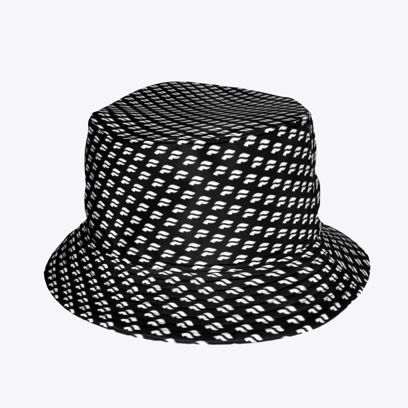 Proof of Pattern Bucket Hat - White