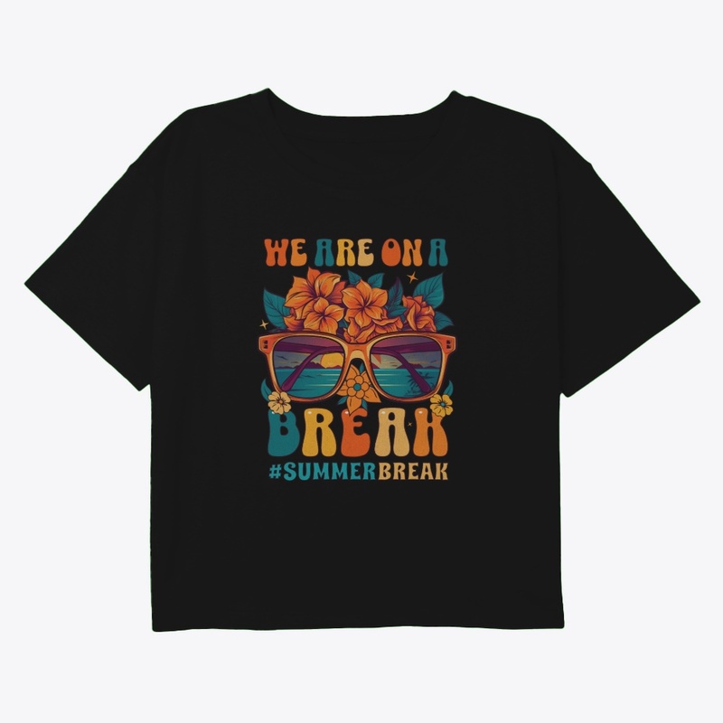 Summer Beach Vibes Sunglasses Tee Design