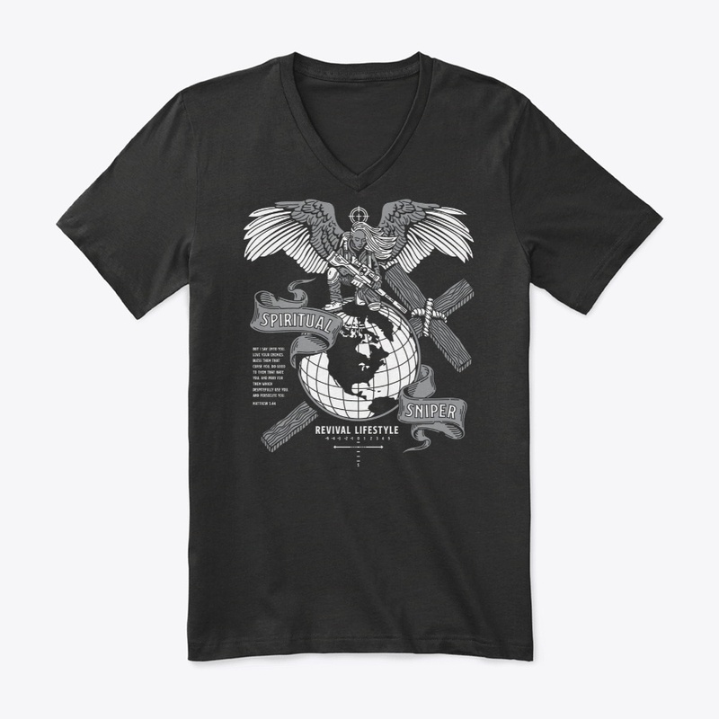 Spiritual Sniper (White Text) 
