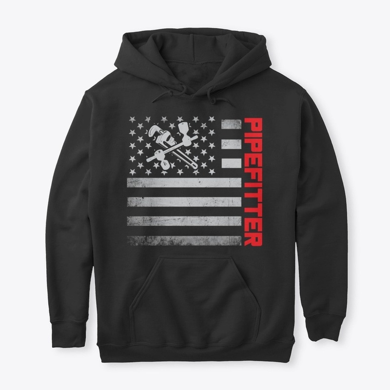 Pipefitter US Flag