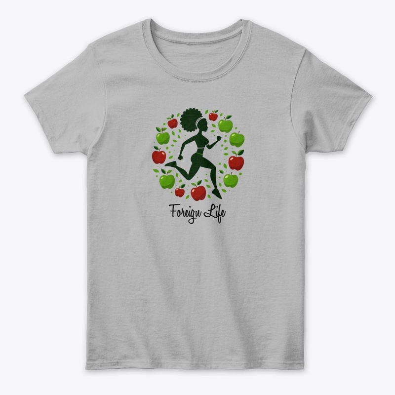 Foreign Life Apple Female Fitness Too