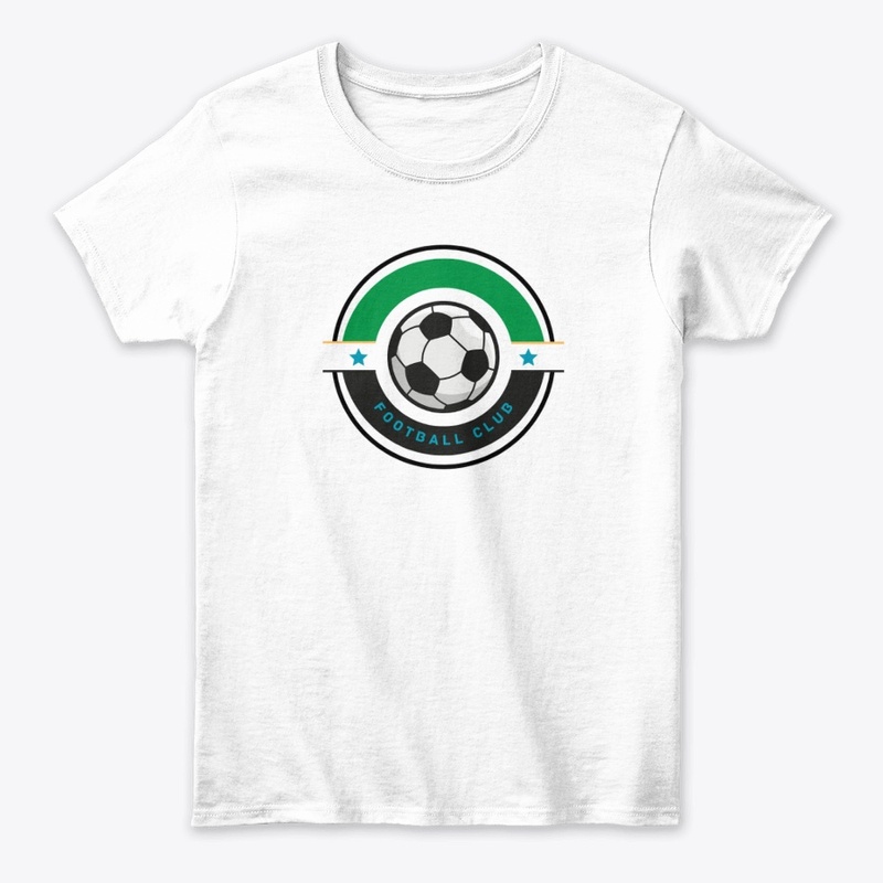 Logo Designed, Football Cub   T-Shirt