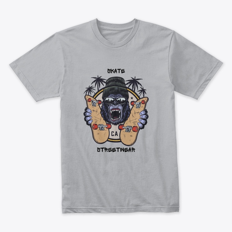 Skate streetwear classic t-shirt design