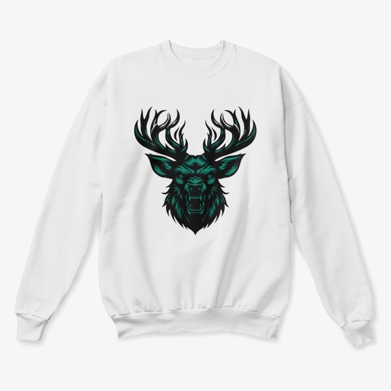 Majestic Deer Head Artwork
