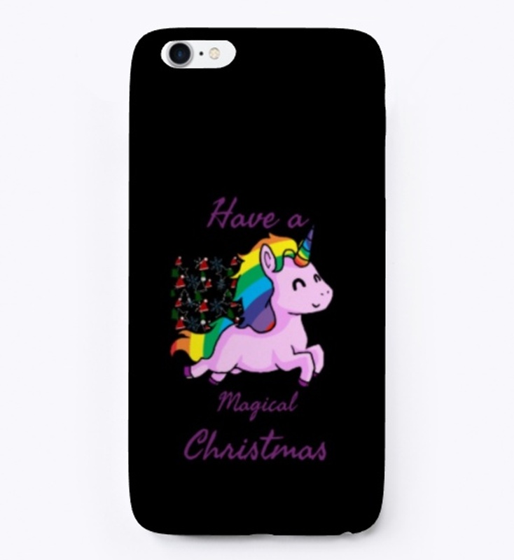 Unicorn Rainbow Magical Christmas