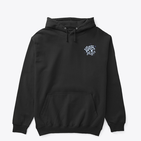 Crystal Ball Hoodie Black T-Shirt Front
