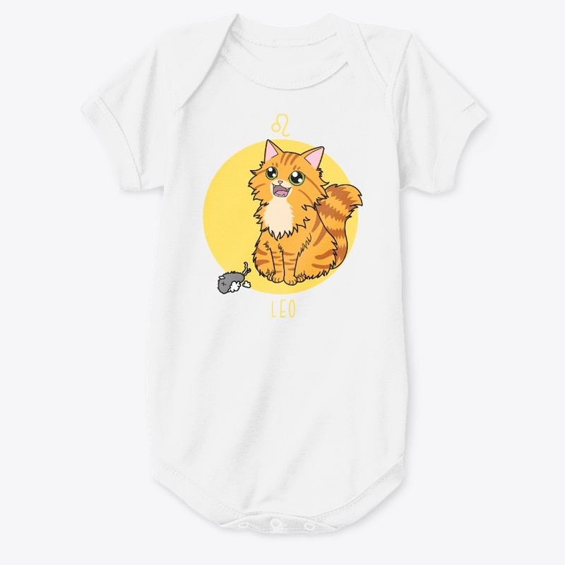 Zodiac Cat - Leo (Kids and Babies)