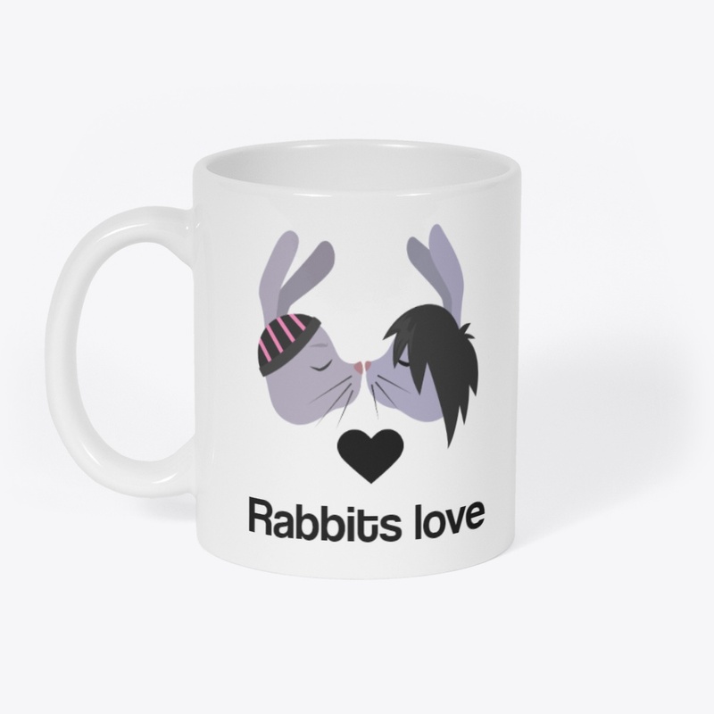 rabbits Love T-shirt
